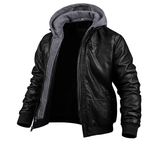 Höchejäger | LEDER-WINTERJACKE